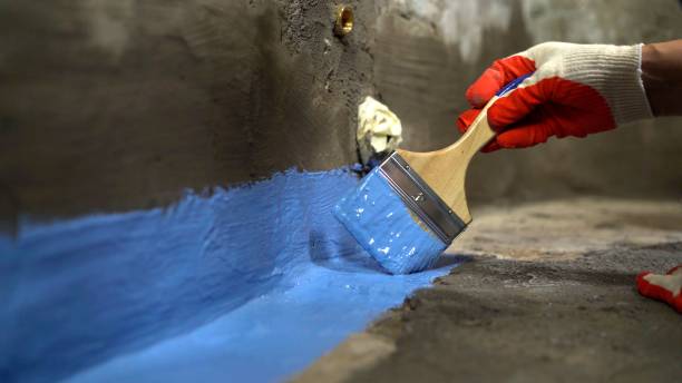 Commercial Waterproofing project at a Chanhassen, MN business property by SJ Waterproofing Pros